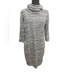 NWT Bench Clothing Cowl Neck Cotton Blend Half Sleeve Mini Dress Small